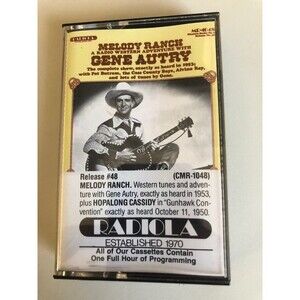 GENE AUTRY & HOPALONG CASSIDY: Casette Vintage gene autry / hopalong cassidy